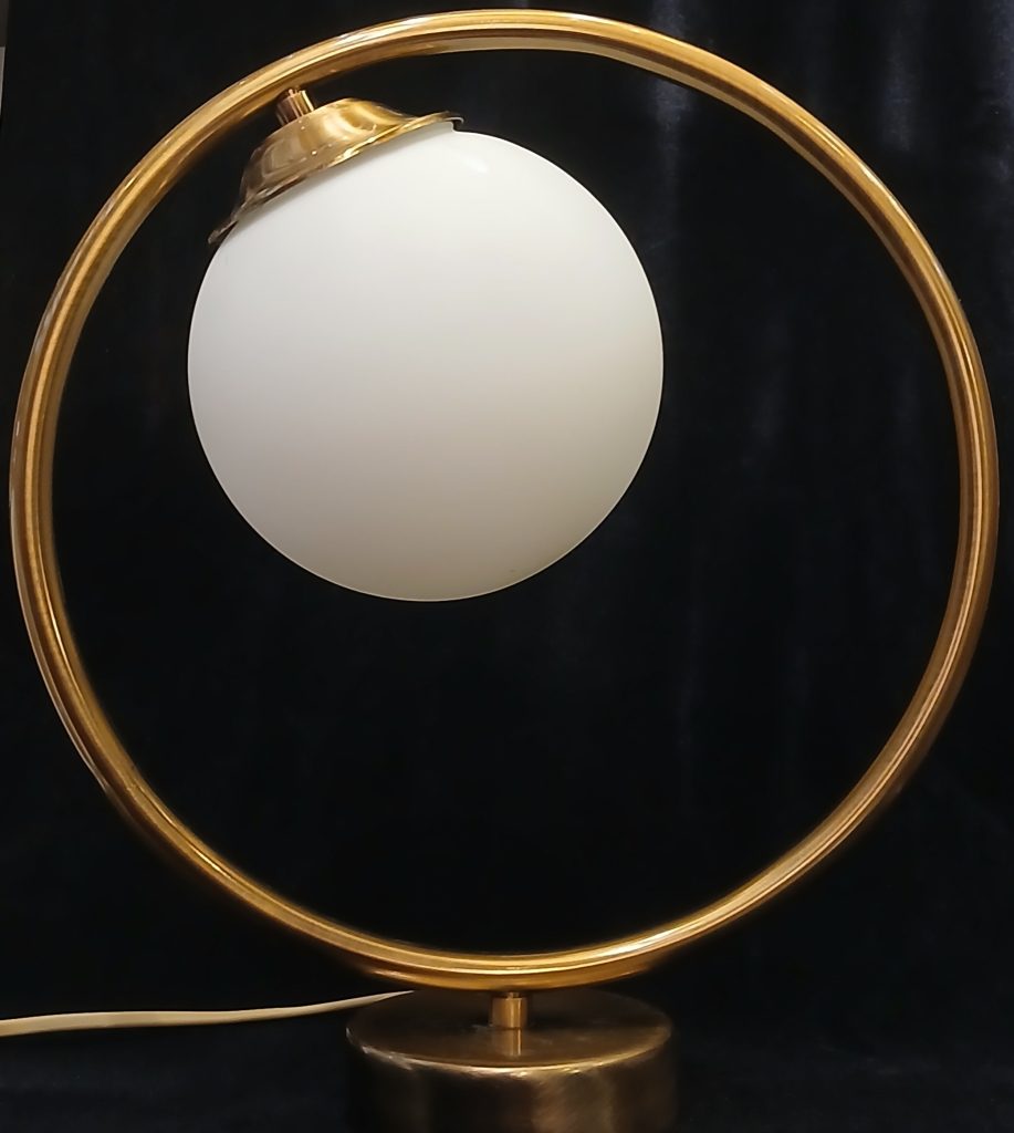 آباژور فلزی مدل دایره