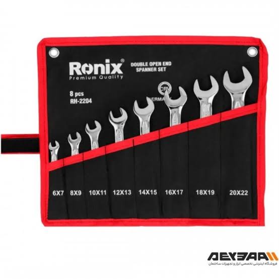 ست آچار دوسر تخت ۸ تایی مدل RH-2204
